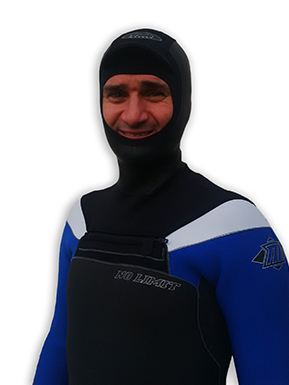 Greg Blue Winter Suit